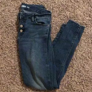 Old navy button fly jeans